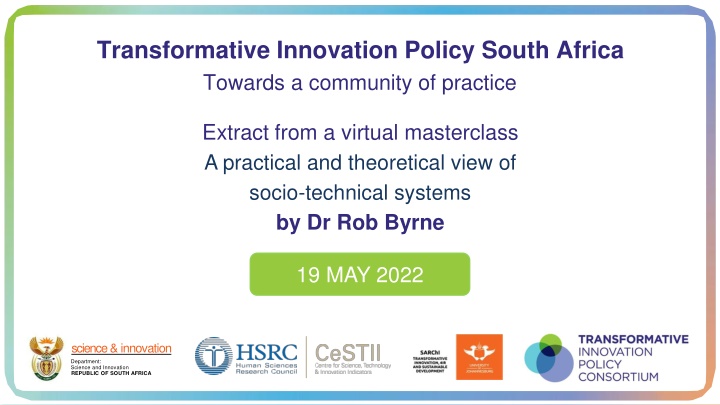 transformative innovation policy south africa