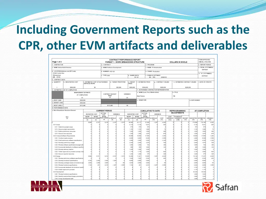 including government reports such