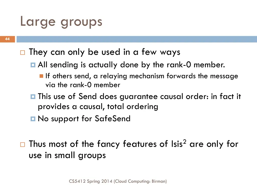 large groups 1