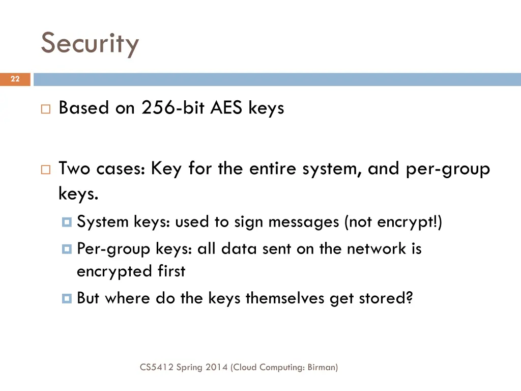 security