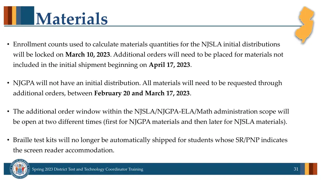 materials