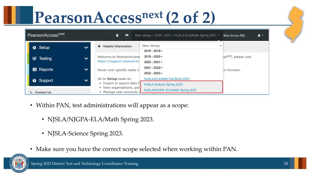 pearsonaccess next 2 of 2