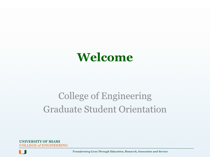 welcome
