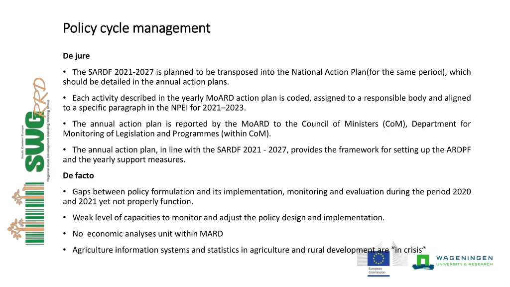 policy cycle management policy cycle management