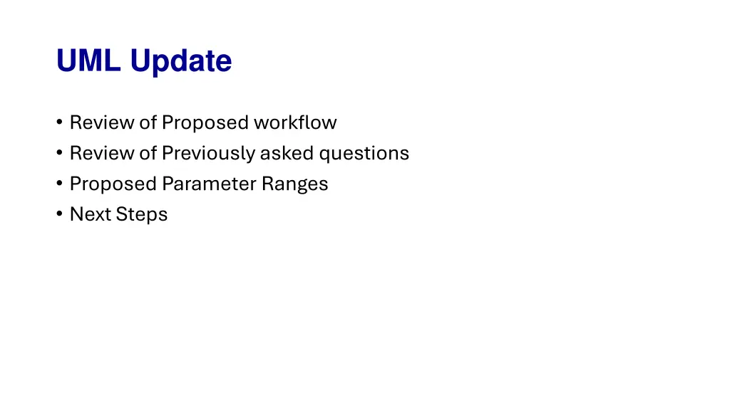 uml update