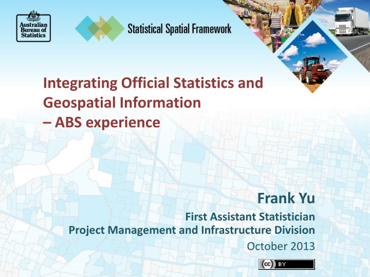 integrating official statistics and geospatial