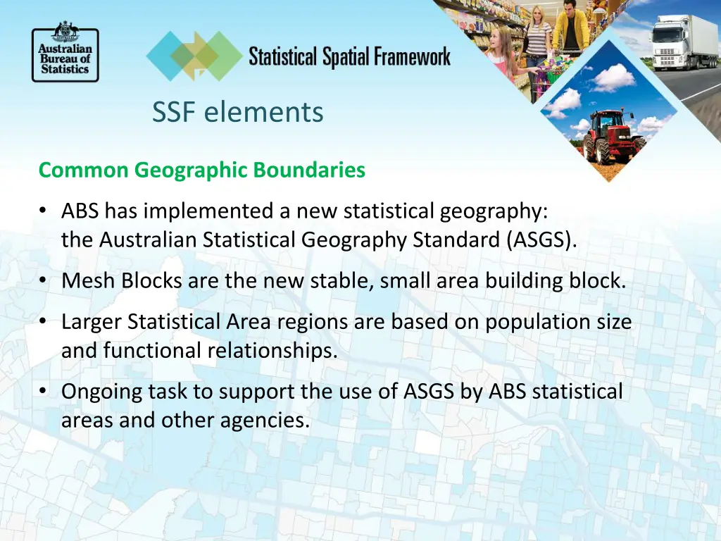 ssf elements