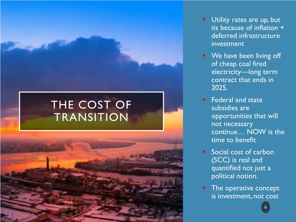 utility rates are up but its because of inflation