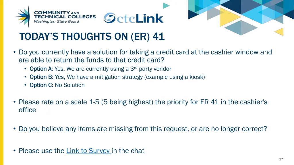 today s thoughts on er 41