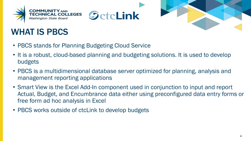 what is pbcs