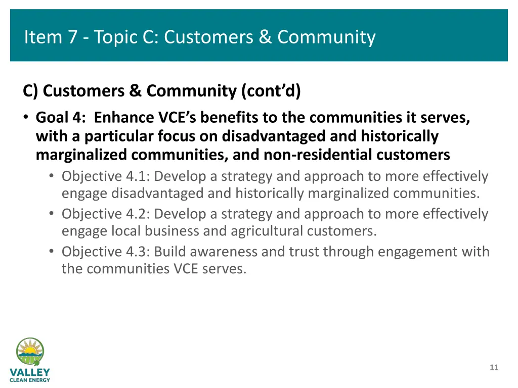 item 7 topic c customers community 1