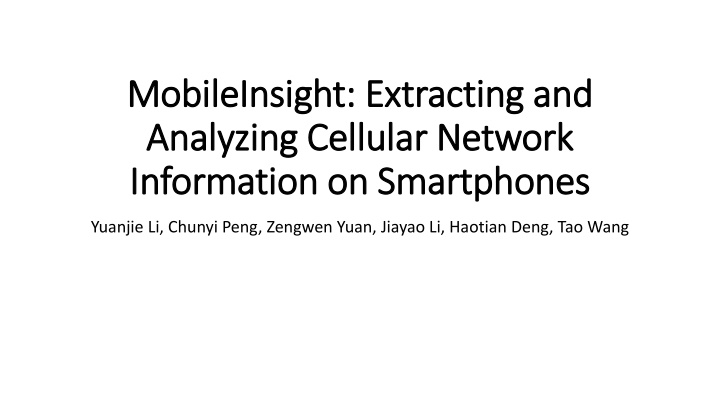 mobileinsight mobileinsight extracting