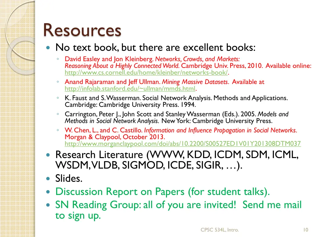 resources no text book but there are excellent