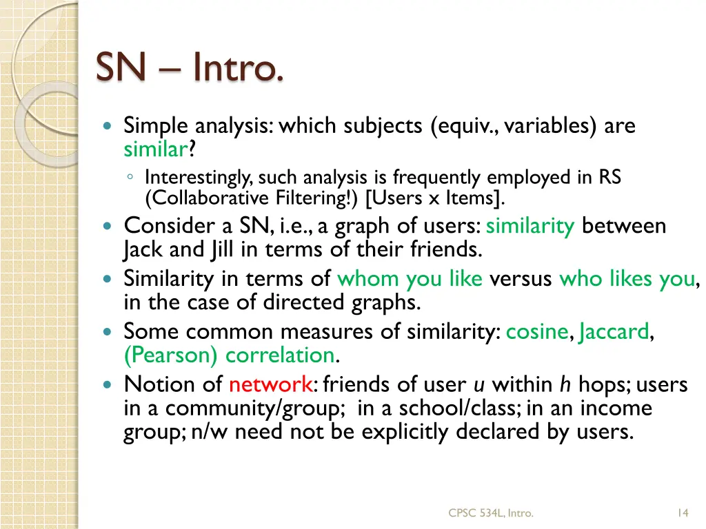sn intro