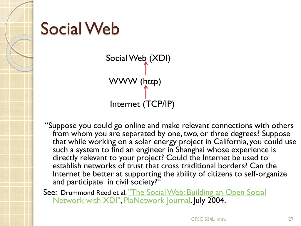 social web