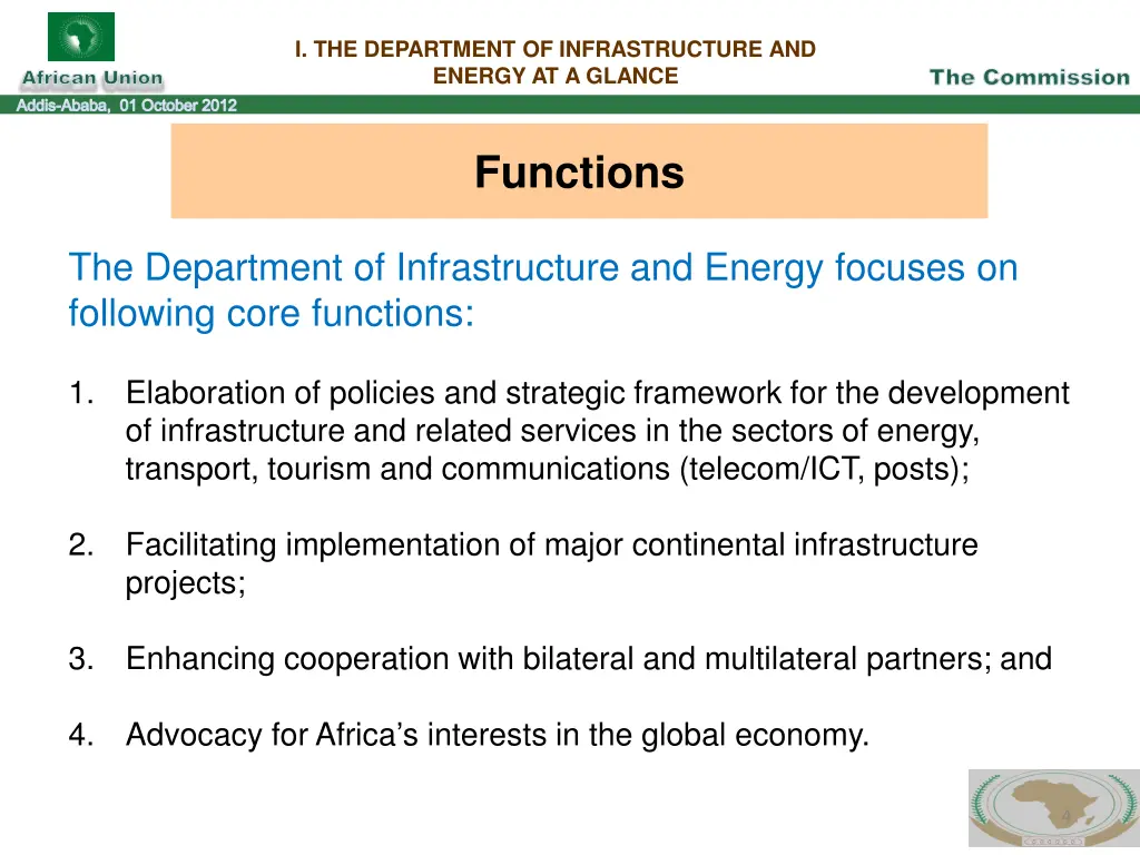 i the department of infrastructure and energy 1