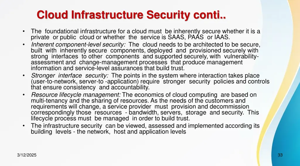 cloud infrastructure security conti