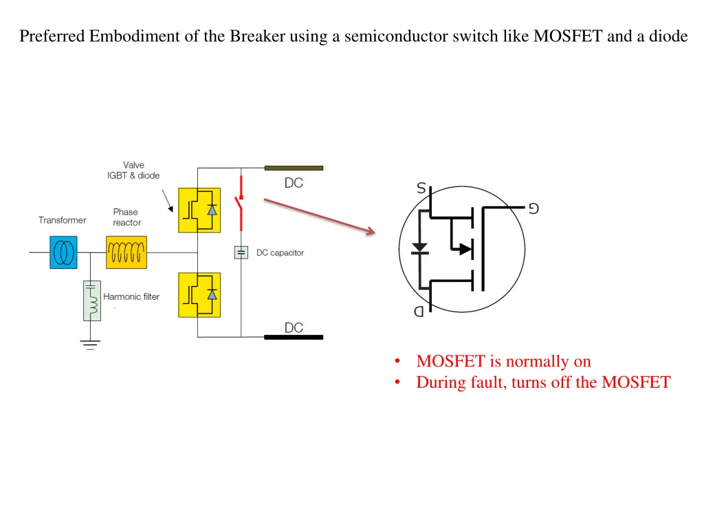 preferred embodiment of the breaker using