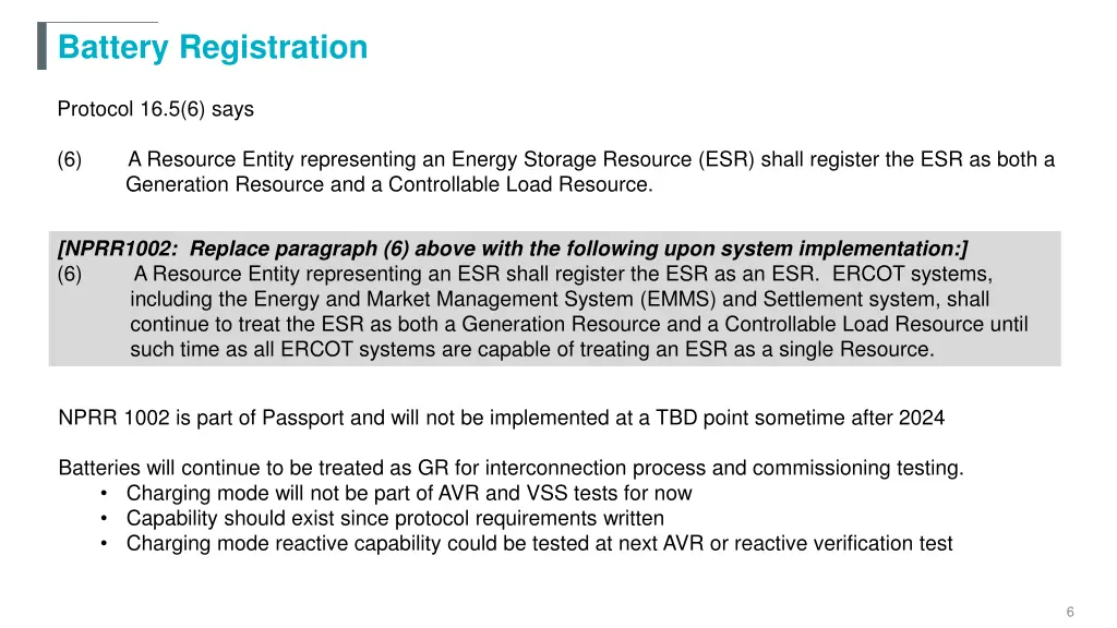 battery registration