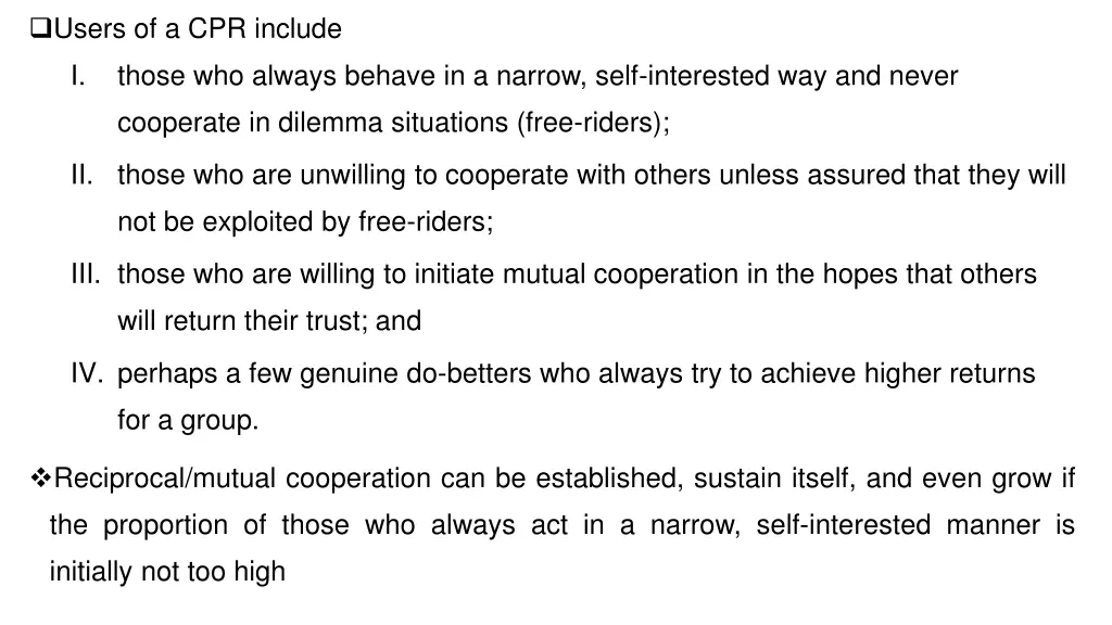 users of a cpr include