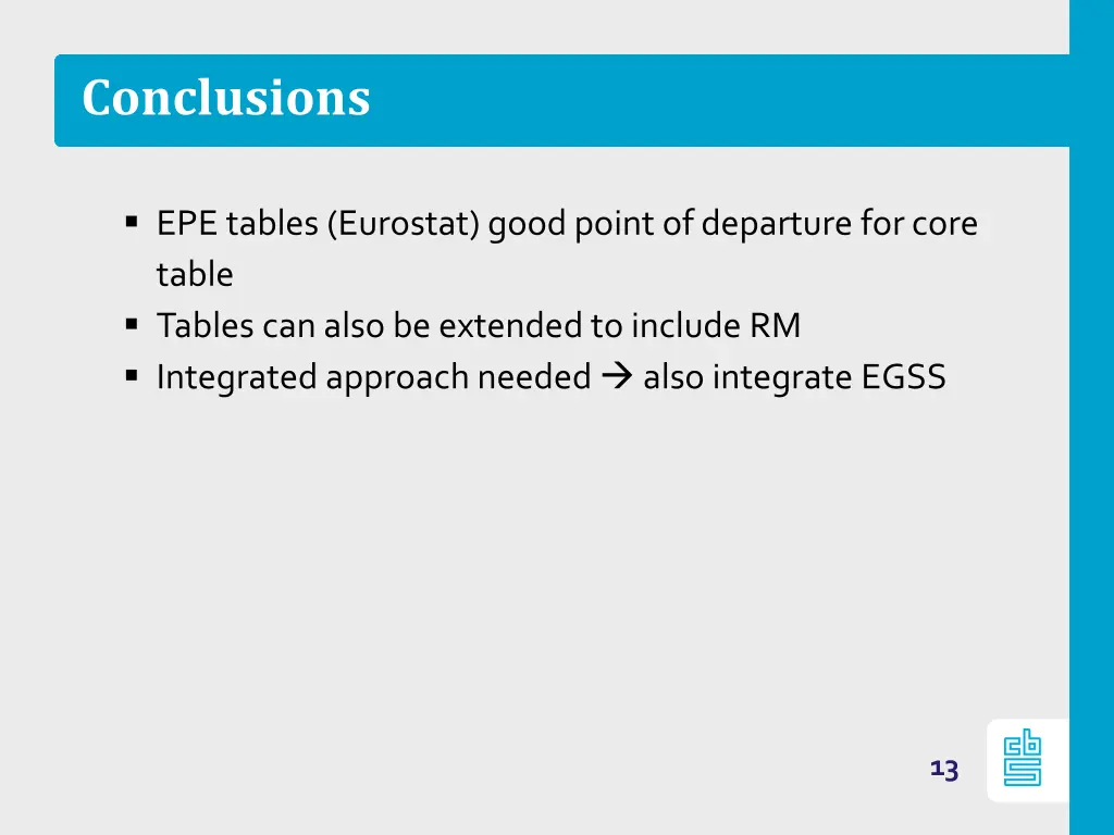 conclusions