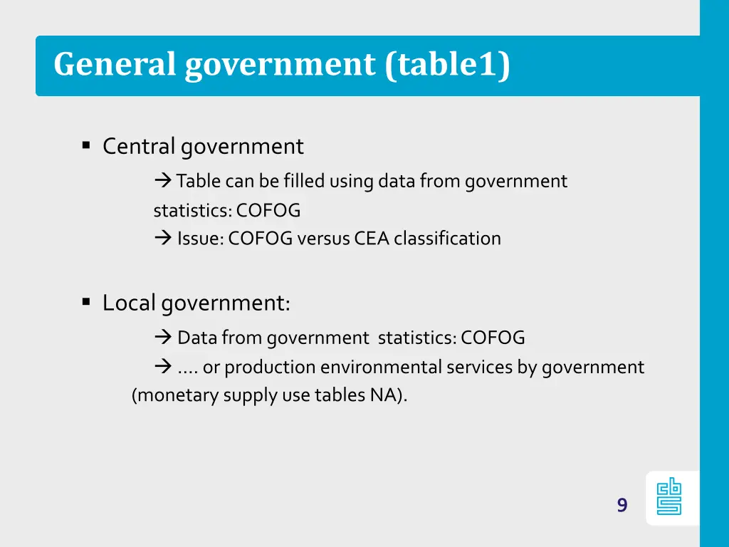 general government table1