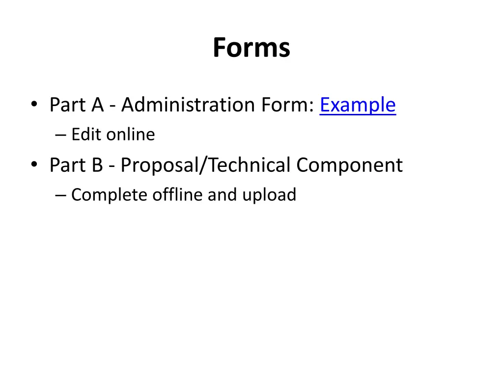 forms