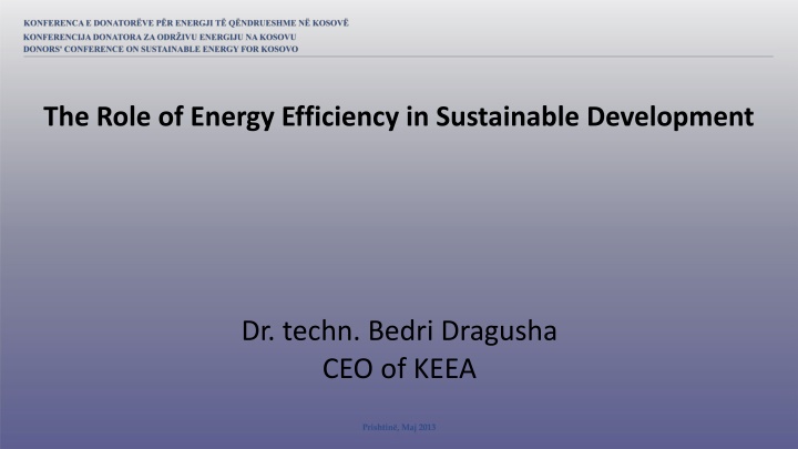 the role of energy efficiency in sustainable