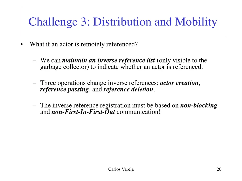 challenge 3 distribution and mobility