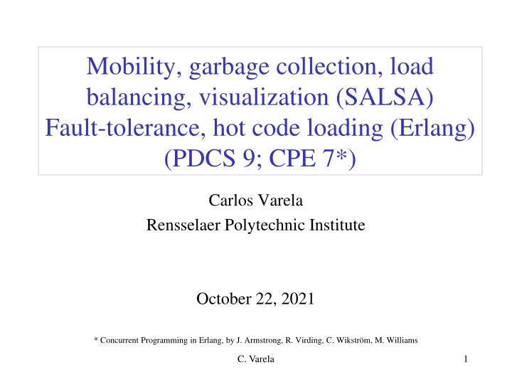 mobility garbage collection load balancing