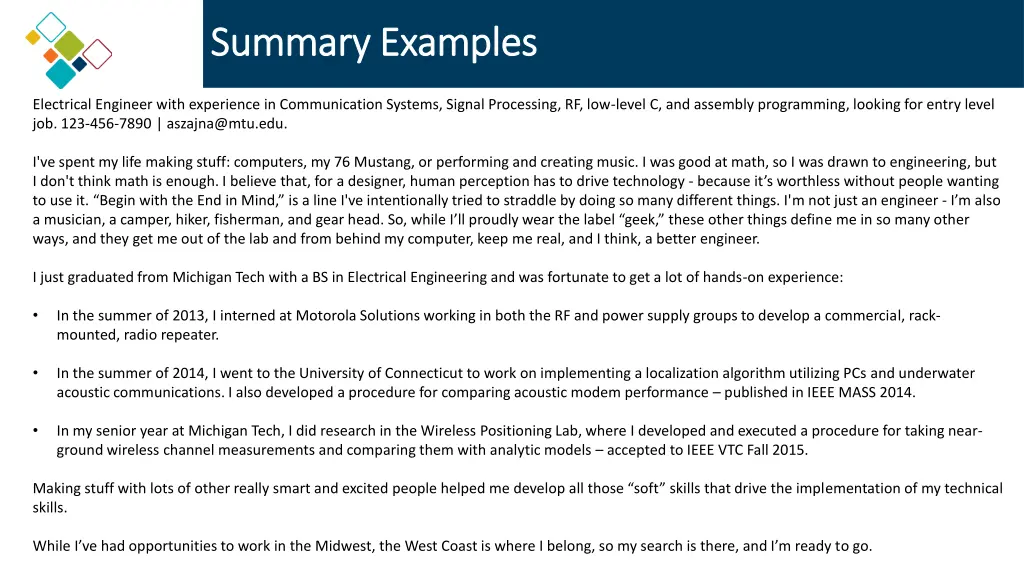 summary examples summary examples 1
