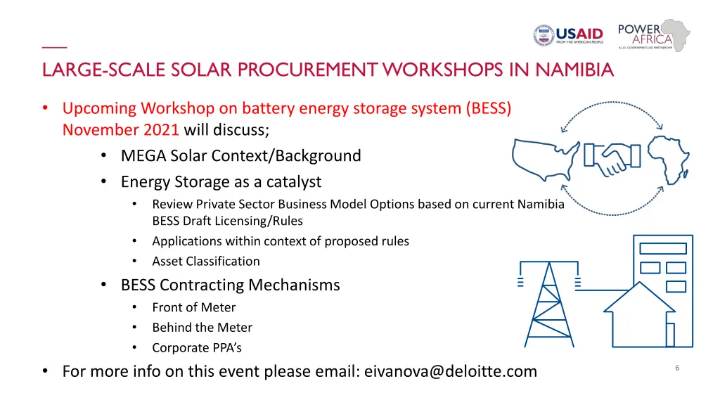 large scale solar procurement workshops in namibia