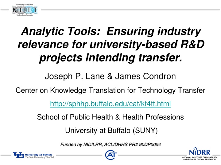 analytic tools ensuring industry relevance