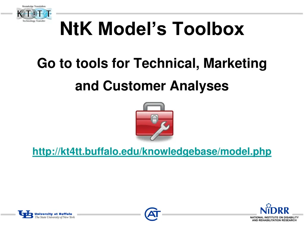 ntk model s toolbox