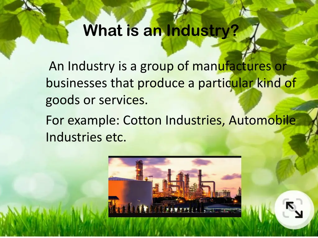 what is an industry