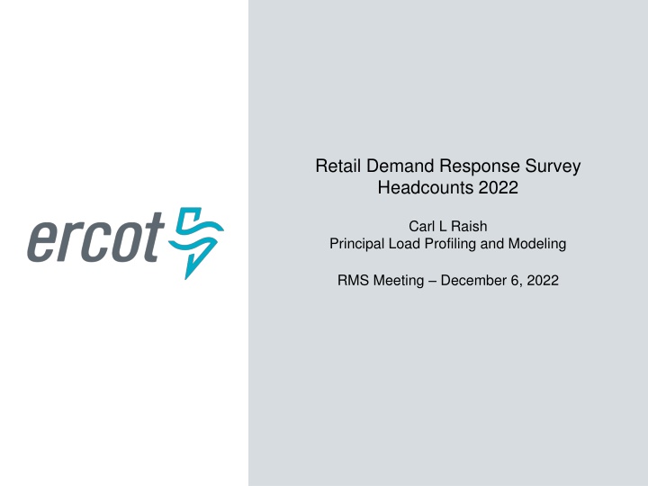 retail demand response survey headcounts 2022