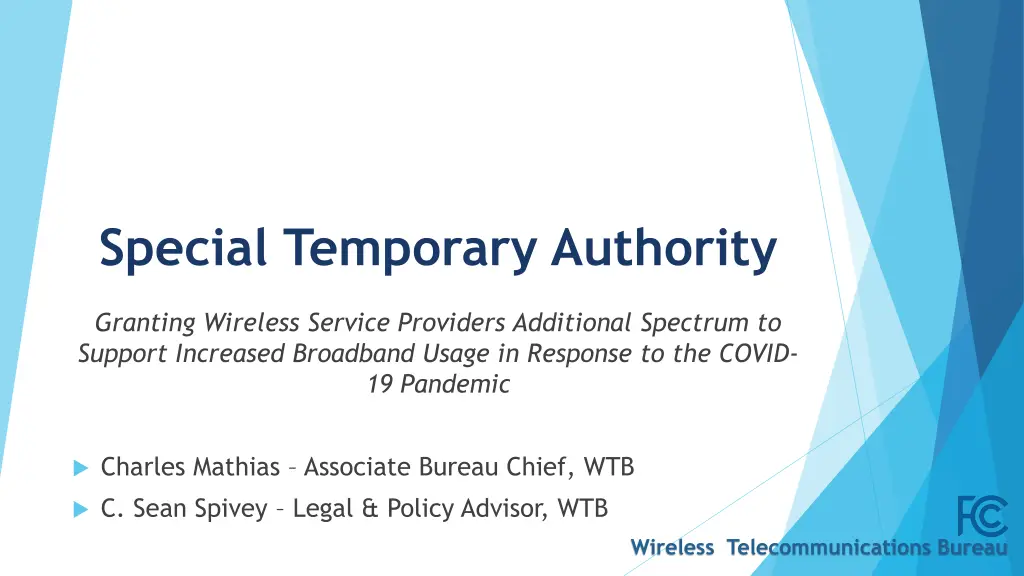 special temporary authority