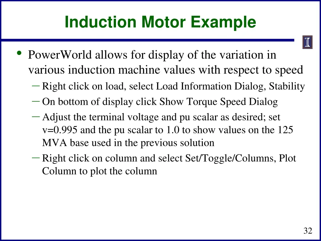 induction motor example 2