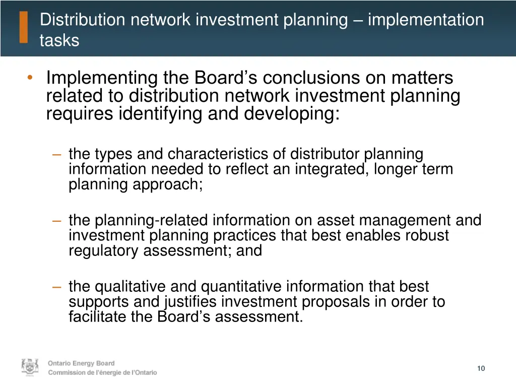 distribution network investment planning 1