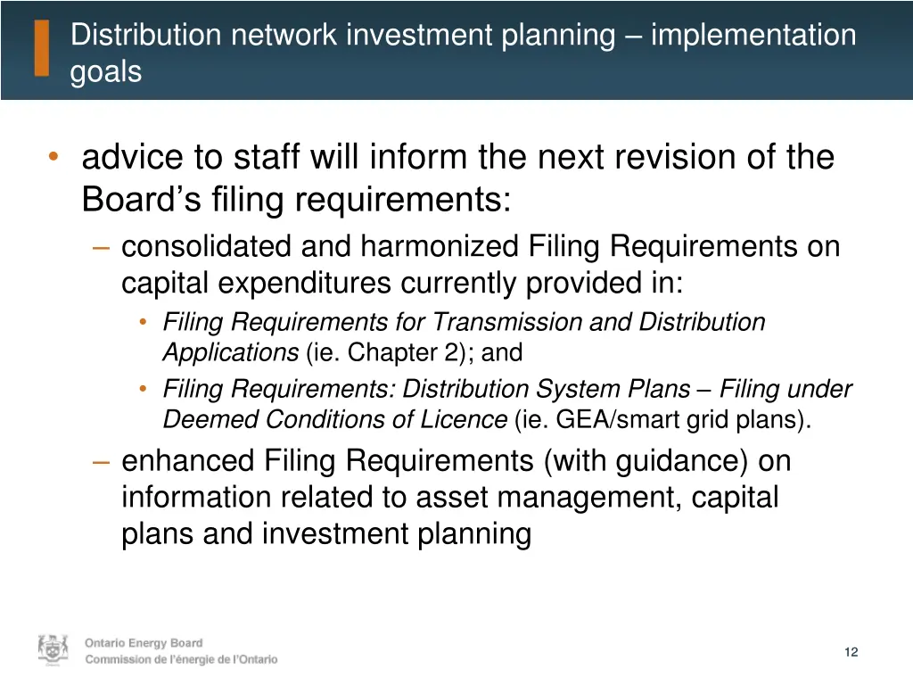 distribution network investment planning 2