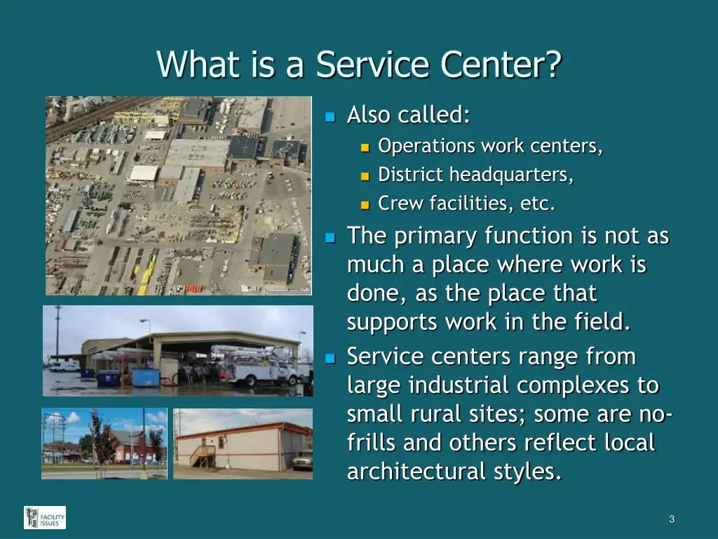 what is a service center