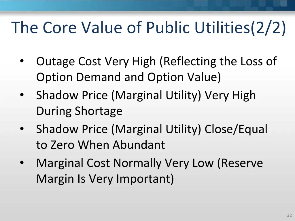 the core value of public utilities 2 2