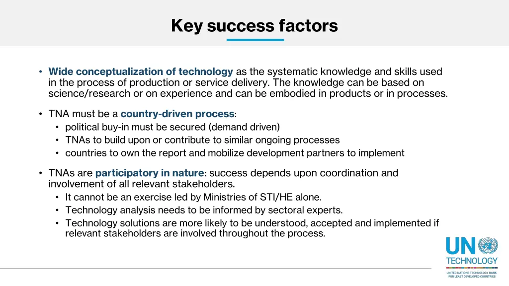 key success factors