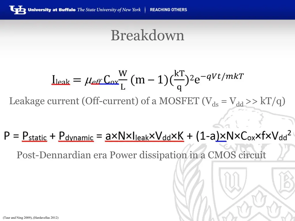 breakdown