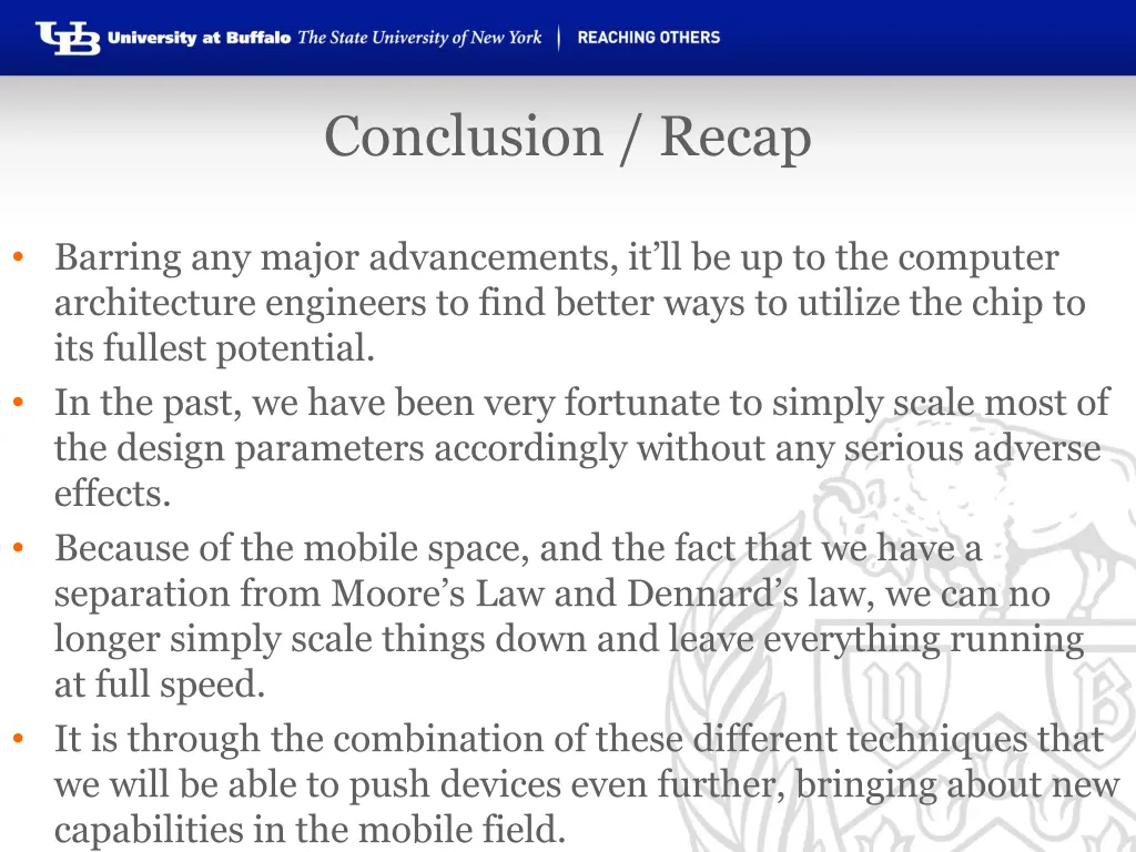 conclusion recap