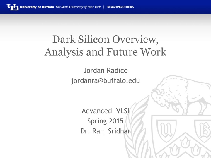 dark silicon overview analysis and future work