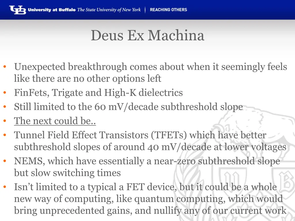 deus ex machina