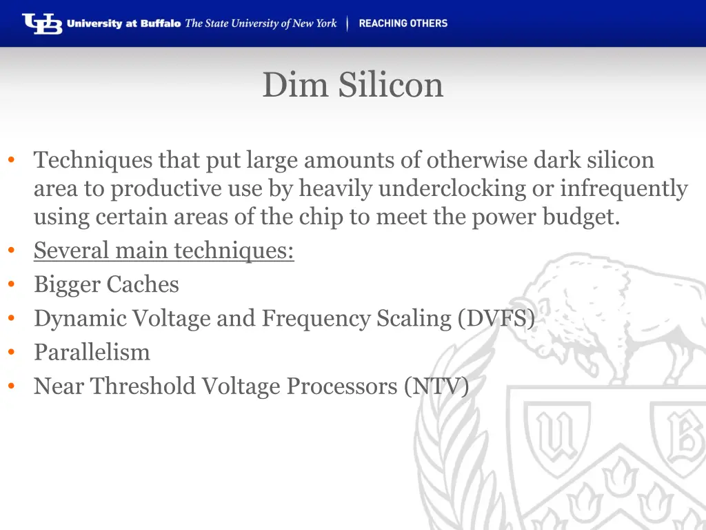 dim silicon
