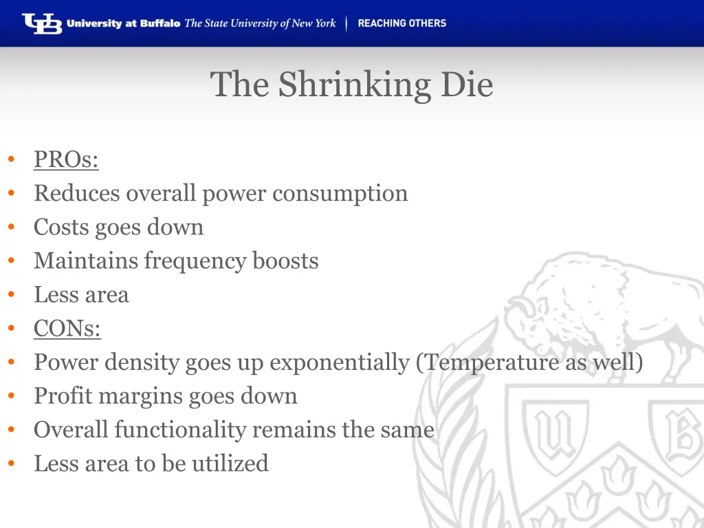 the shrinking die