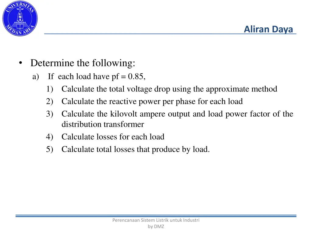 aliran daya 5